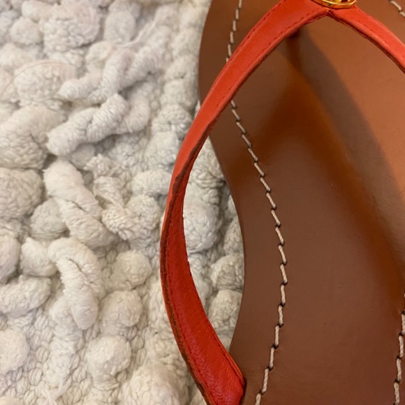 Tory Burch Terra Thong Flip Flop Sandals Size 5 - Picture 9 of 13